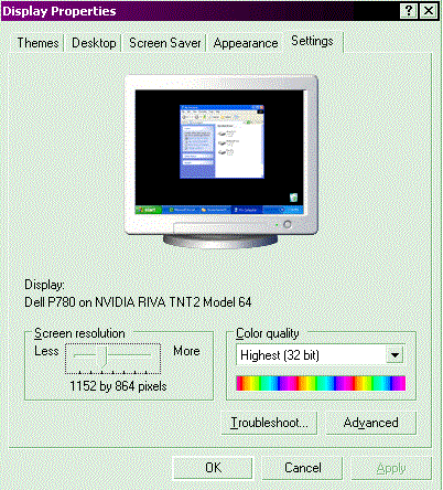 Settings Window